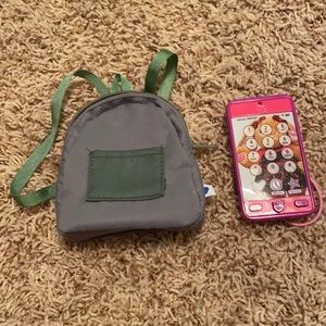 Build a bear bag and phone